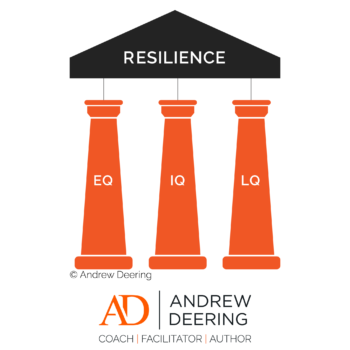 The three pillars of resilience by Andrew Deering coach mentor facilitator speaker